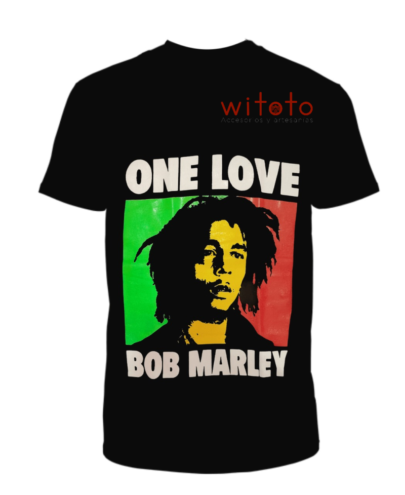 CAMISETA HOMBRE ONE LOVE BOB MARLEY