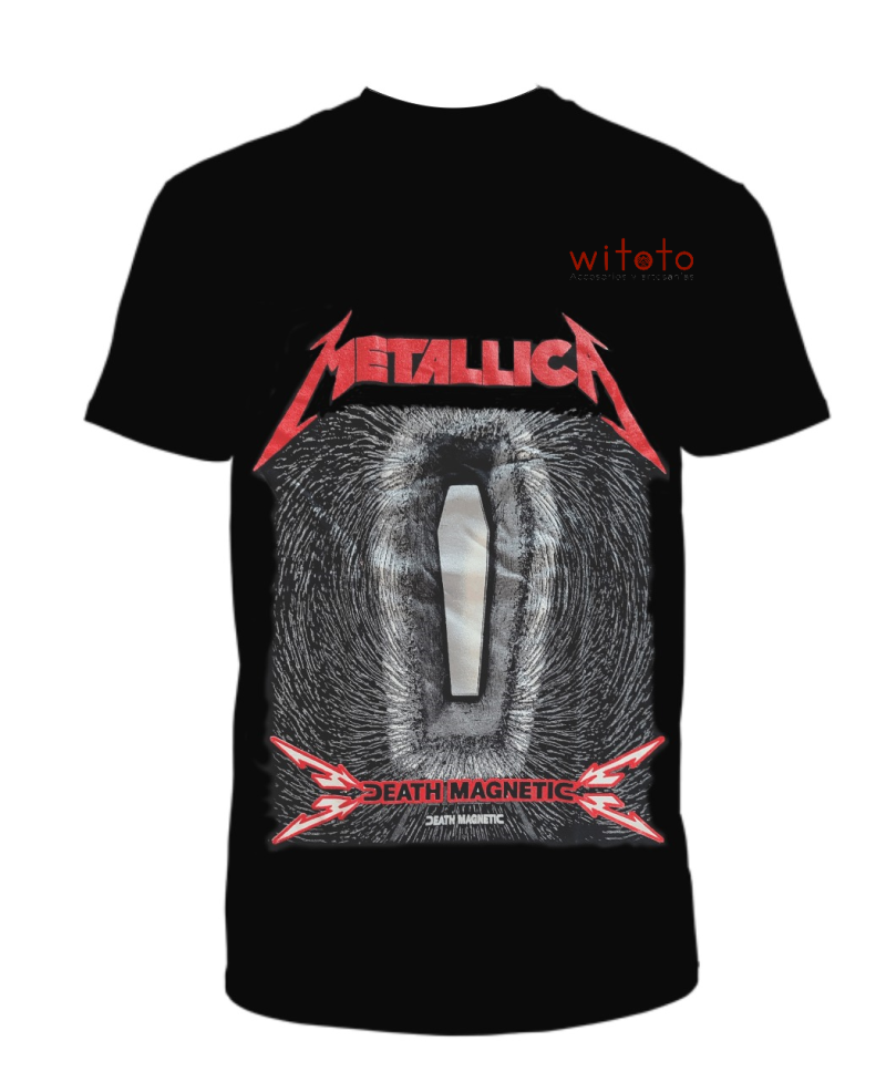 CAMISETA HOMBRE METALLICA DEATH MAGNETIC 2