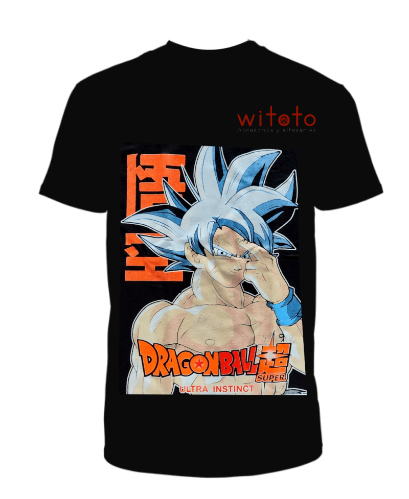 CAMISETA HOMBRE GOKU ULTRA INSTINCT