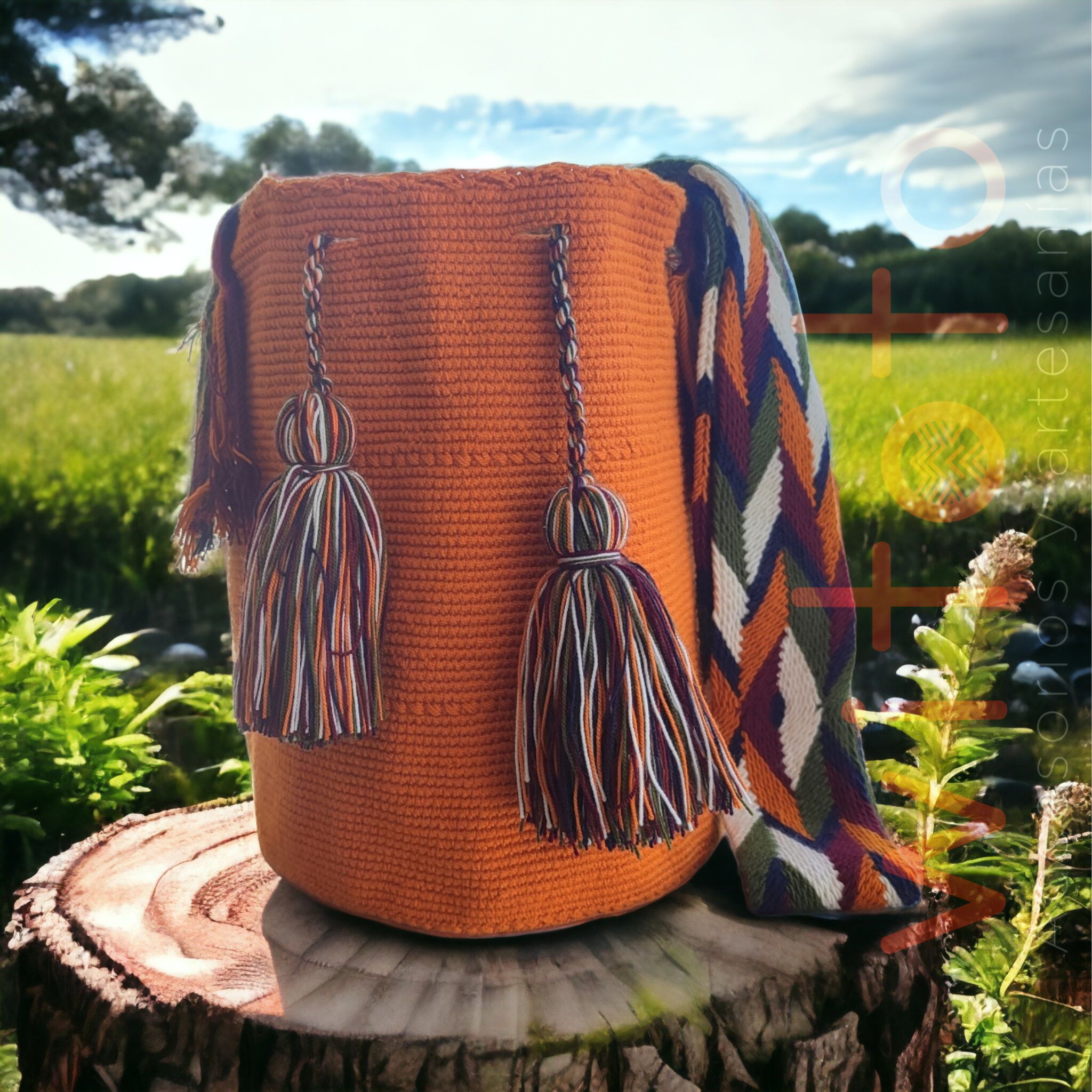 MOCHILA WAYUU TERRACOTA 5