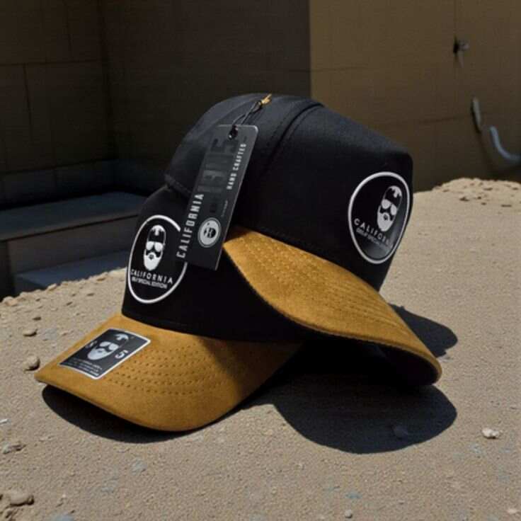 GORRA CALIFORNIA ESPECIAL EDITION NEGRA/CAFE