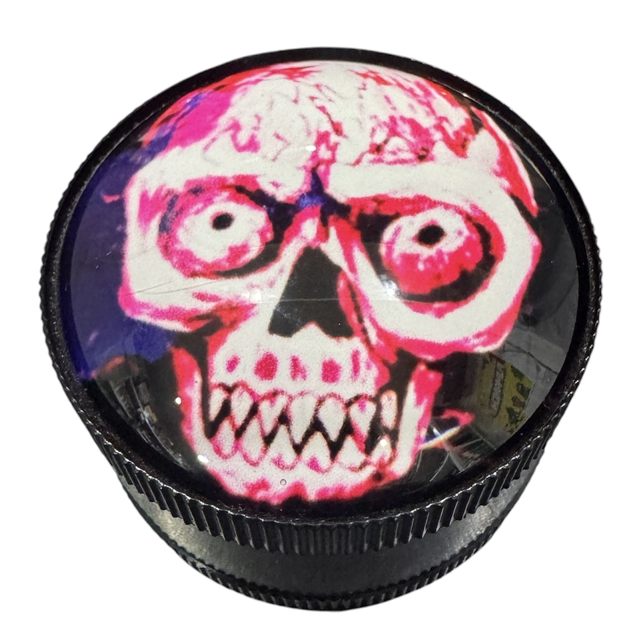 GRINDER BURBUJA METALICA 3 PISOS CALAVERA