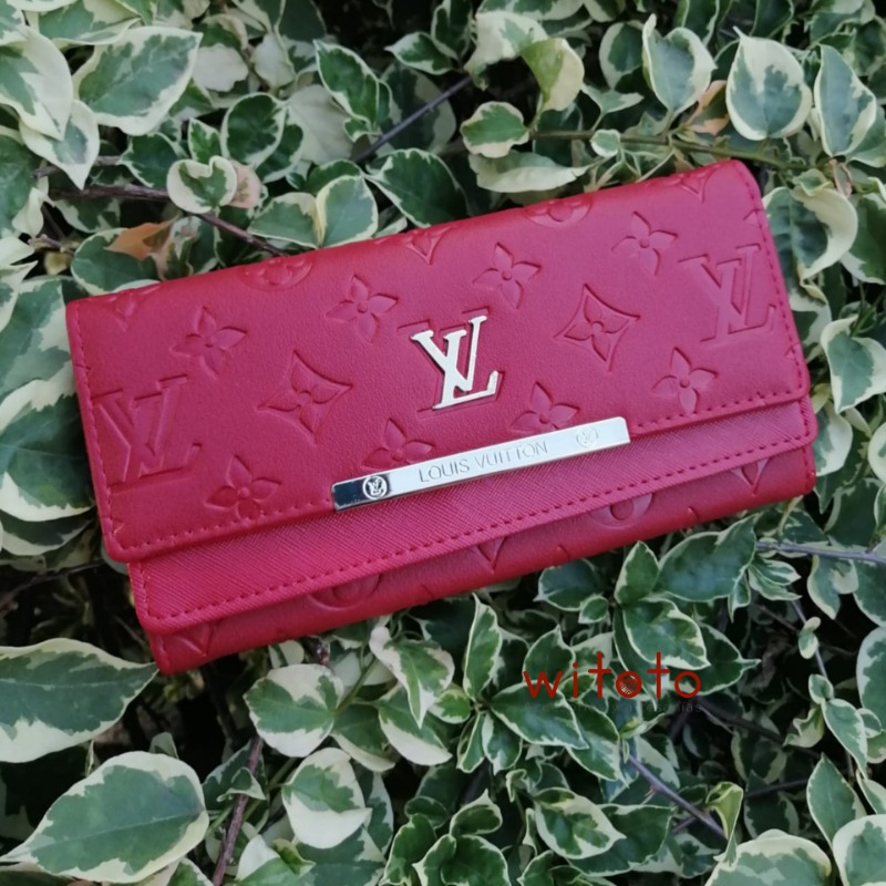 BILLETERA LOUIS VUITTON GRANDE ROJA