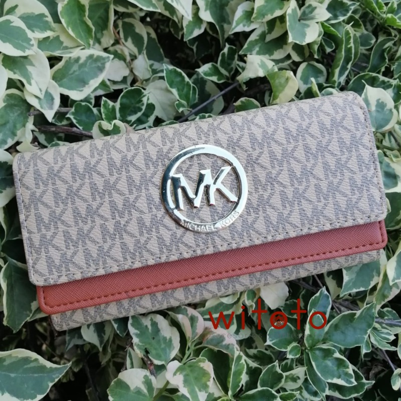 BILLETERA MICHAEL KORS BEIGE