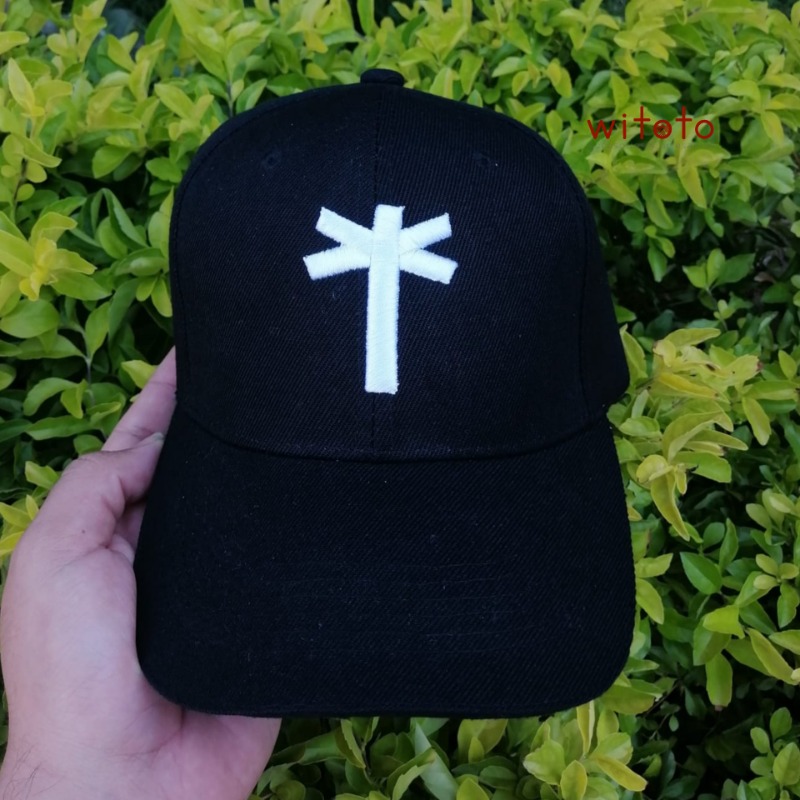 GORRA PALMERAMIA NEGRA LOGO BLANCO