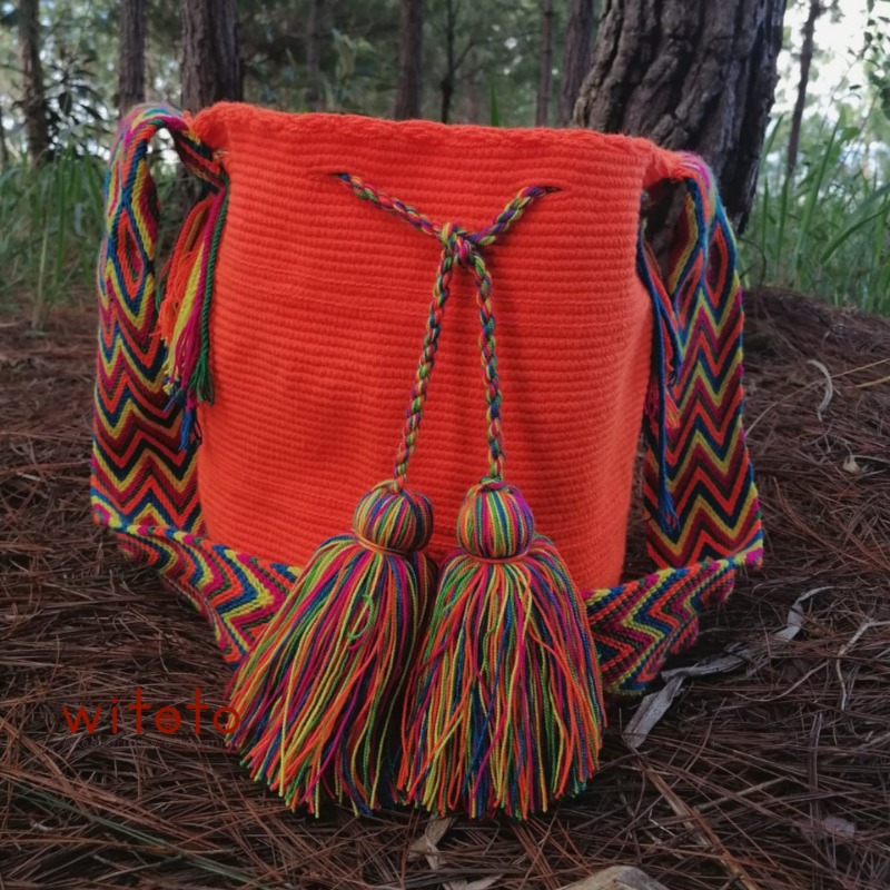 MOCHILA WAYUU NARANJA 1