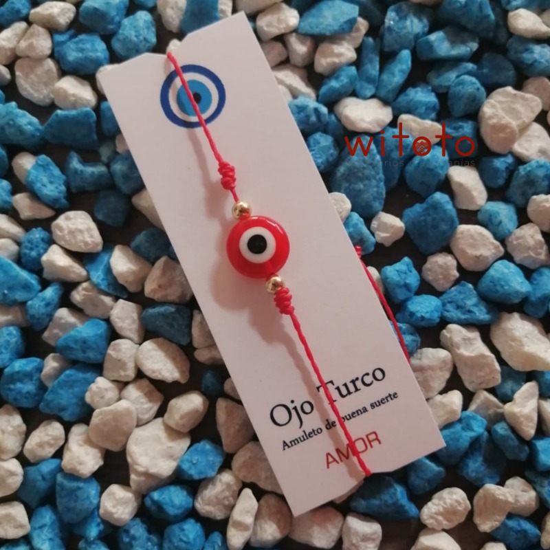 PULSERA OJO TURCO ROJA