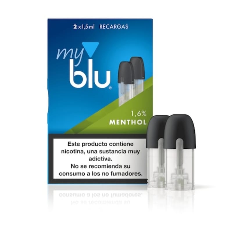 MYBLU CAP X2 MENTHOL 1.5%