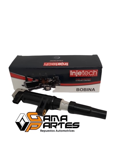 BOBINA ENCENDIDO SYMBOL 16V-CLIO II-MEGANE (T)-SCENIC (T)-DUSTER (T) INJETECH 7700875000/09920/24867