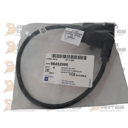 SENSOR POSICION CIGUEÑAL SPARK GT ORIGINAL 96452986C