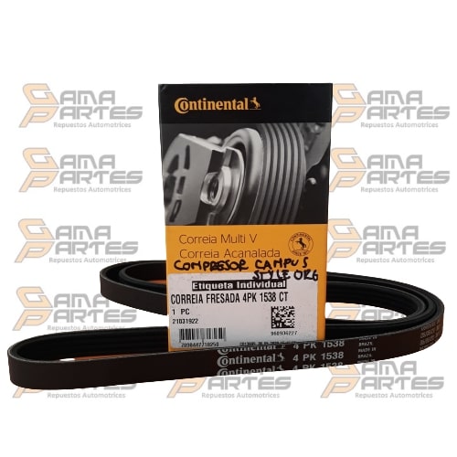 CORREA COMPRESOR CAMPUS-STYLE CONTINENTAL4PK1535/4PK1538