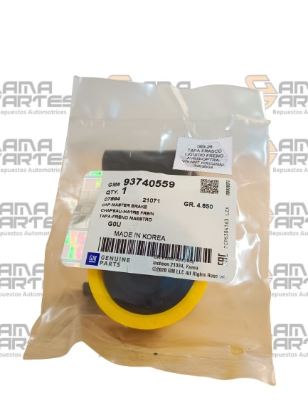 TAPA FRASCO LIQUIDO FRENO AVEO-OPTRA-VIVANT ORIGINAL 96418842/93740559