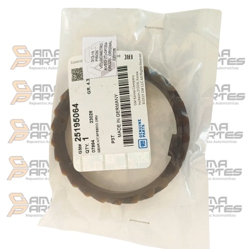 PIÑON VELOCIMETRO AVEO-OPTRA-CRUZE-SONIC-TRACKER-RACER-CIELO ORIGINAL 25195064C/90125064