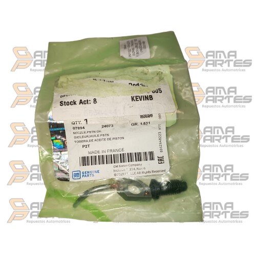 INYECTOR ACEITE SONIC-TRACKER 1.800-CRUZE 1.800 (ROCIADOR) ORIGINAL 55564441