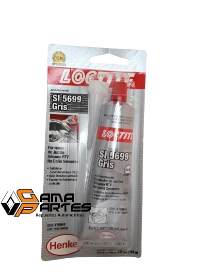 SILICONA GRIS ULTRAGREY 70 ML LOCTITE 70ml