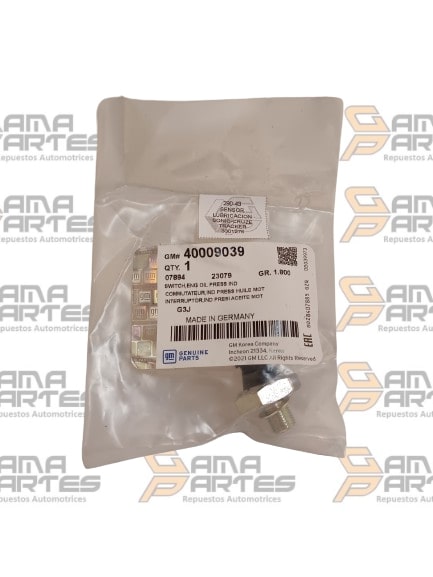 SENSOR LUBRICACION SONIC-CRUZE TRACKER ORIGINAL 96802844