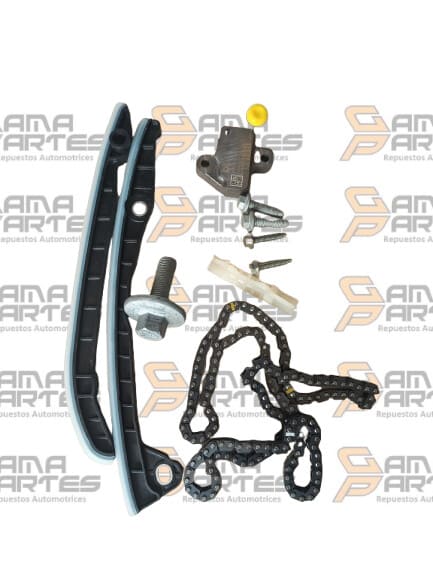 KIT DISTRIBUCION DUSTER TURBO (4 TORNILLOS-1 TENSOR-1 CADENA-3 GUIA) ORIGINAL 8201715046