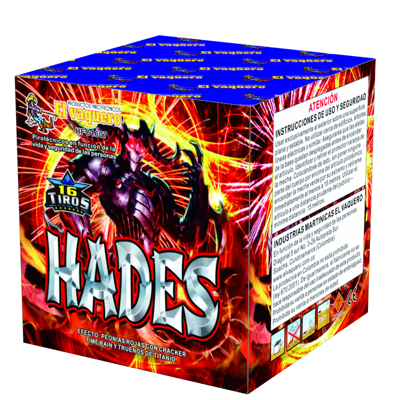 TORTA HADES DE 16 TIROS 0.8"