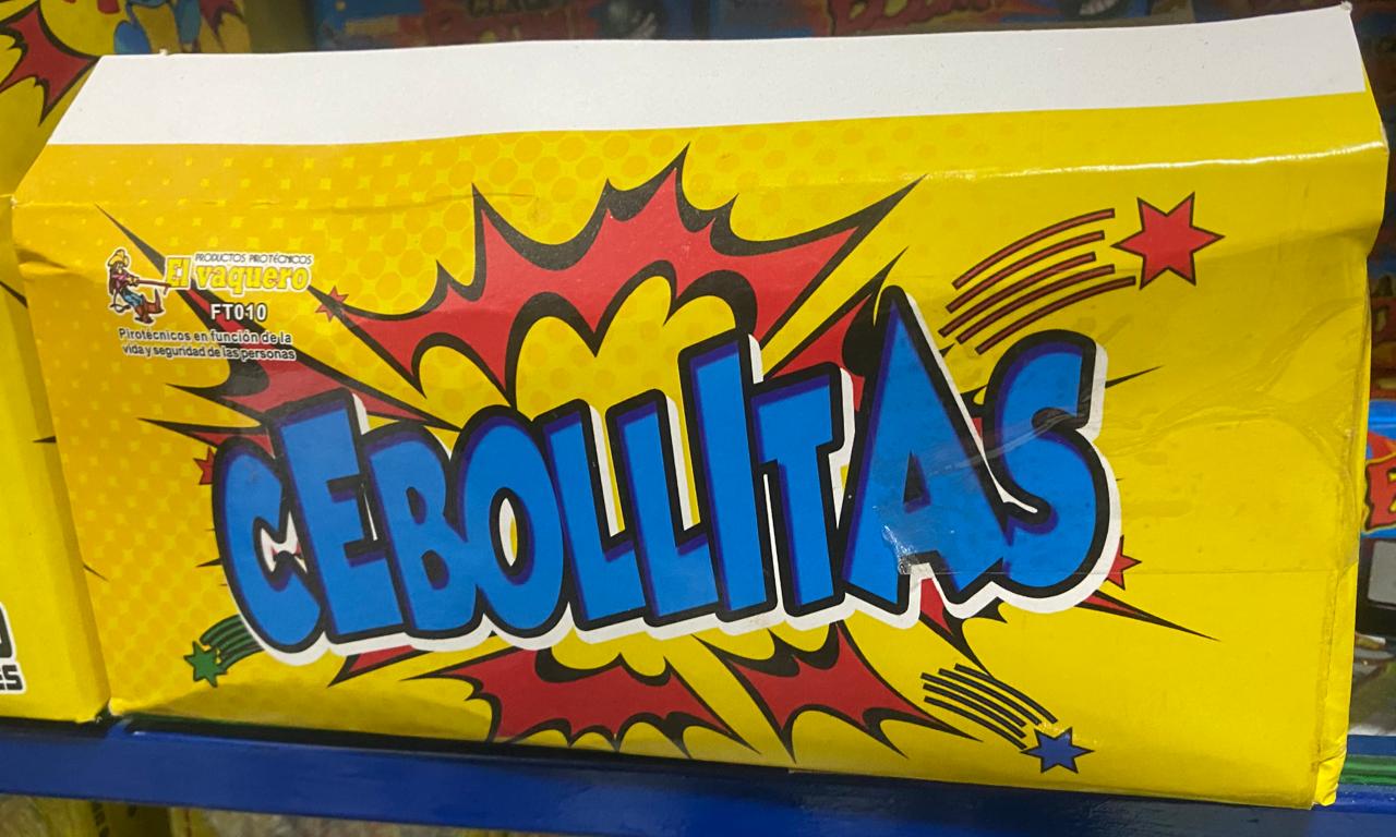 DISPLAY CEBOLLITA AZUL X 20 UNIDADES