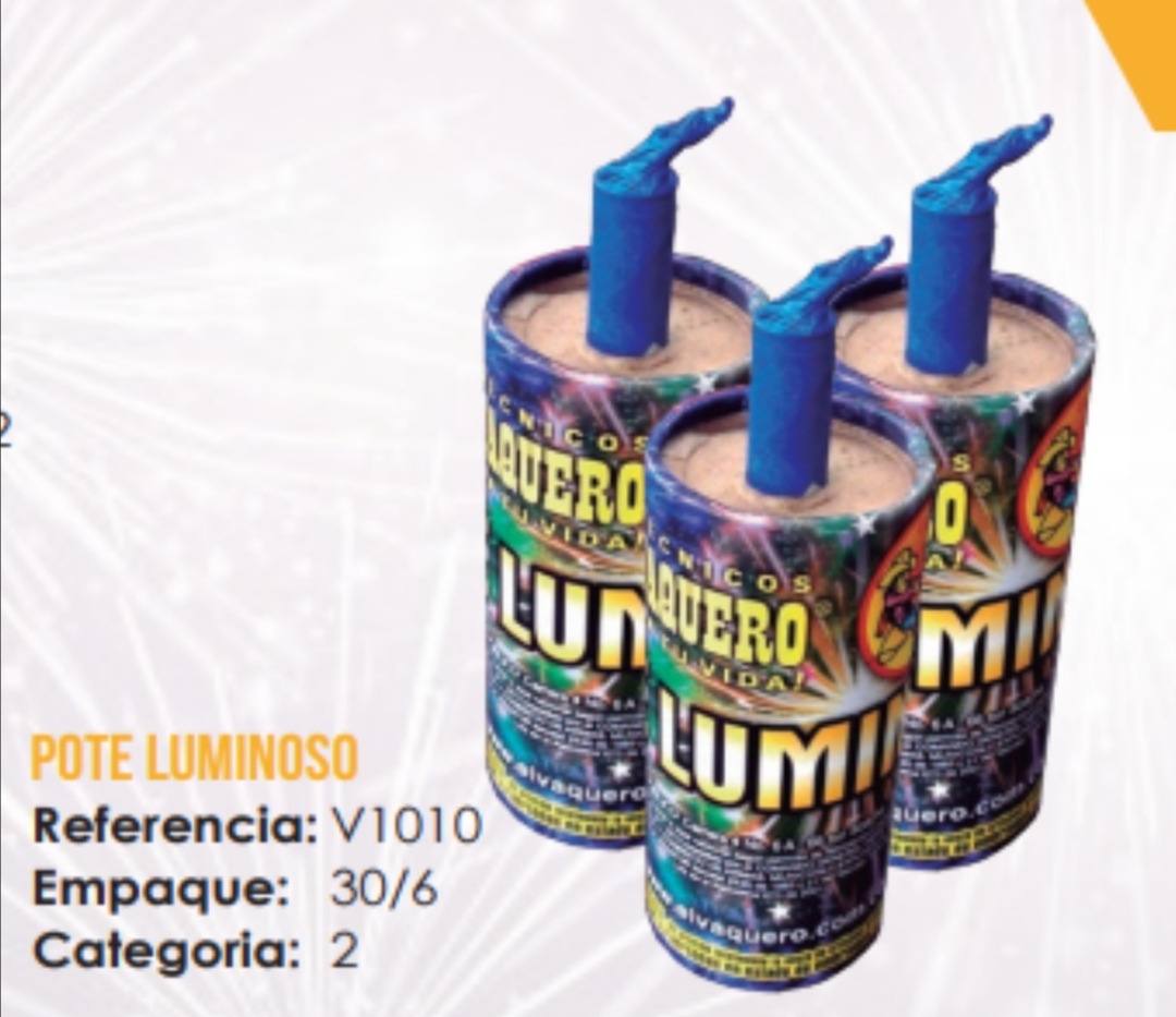 POTE LUMINOSO