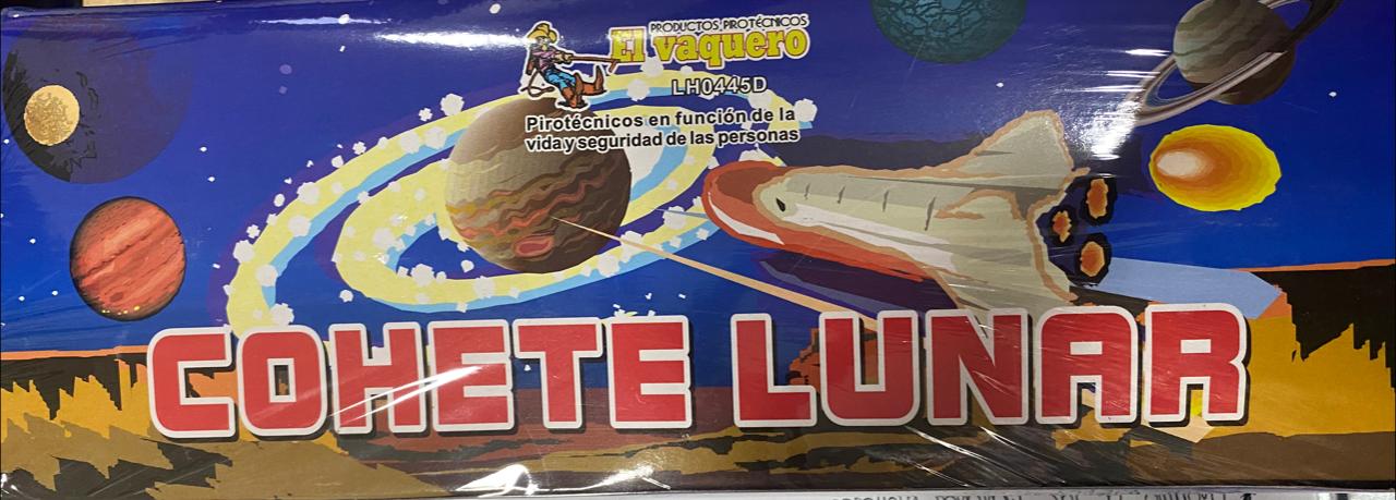 DISPLAY COHETE LUNAR
