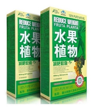 FRUTAS Y PLANTAS X 2 CAJAS REDUCE PESO NATURALMENTE