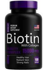 BIOTIN CON COLAGENO, UÑAS, PIEL, ARTICULACIONES