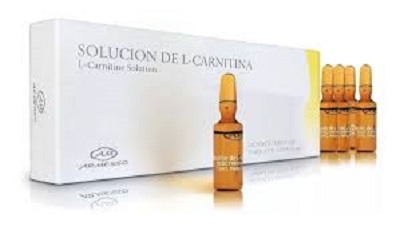 L-CARNITINA DE ARMESSO 10 AMPOLLETAS X 5 ML. CADA UNA