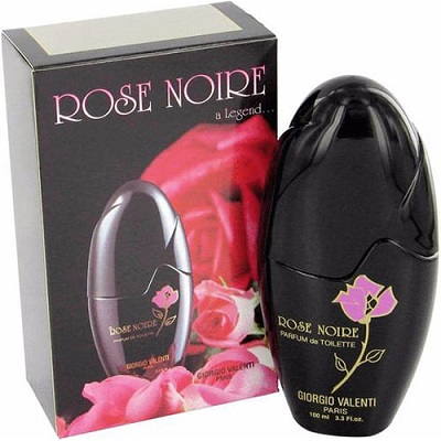 PERFUME ROSA NEGRA PARA DAMA GIORGIO VALENTI DE 100 ML.