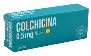 COLCHICINA X 0.5 mg X 10 TABLETAS (LAPROFF)