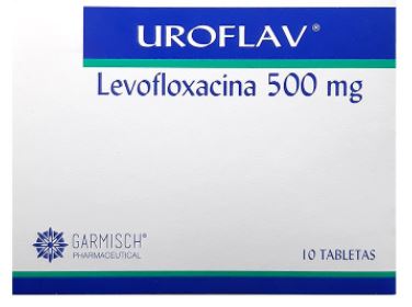 LEVOFLOXACINA 500mg X 10 TABLETAS (UROFLAV- GARMISCH)