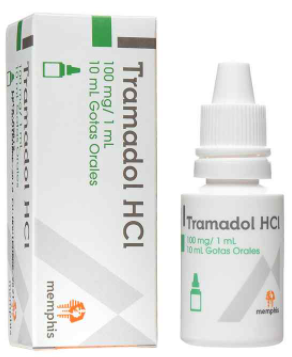 TRAMADOL 100mg X 10ml GOTAS (MENPHIS)
