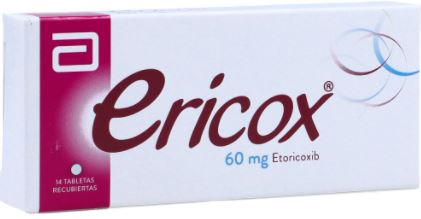 ERICOX 60 mg X 14 TAB