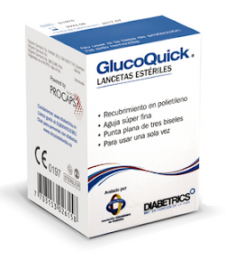 LANCETAS GLUCOQUICK X 50 UNIDADES