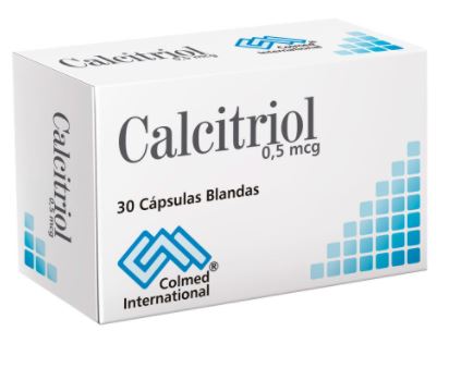 CALCITRIOL 0,5 mcg x 30 Cápsulas