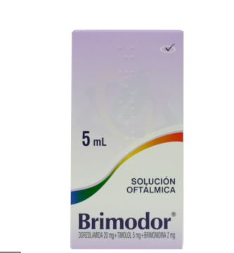 BRIMODOR SOLUCIÓN OFTALMICA FRASCO X 5 ml