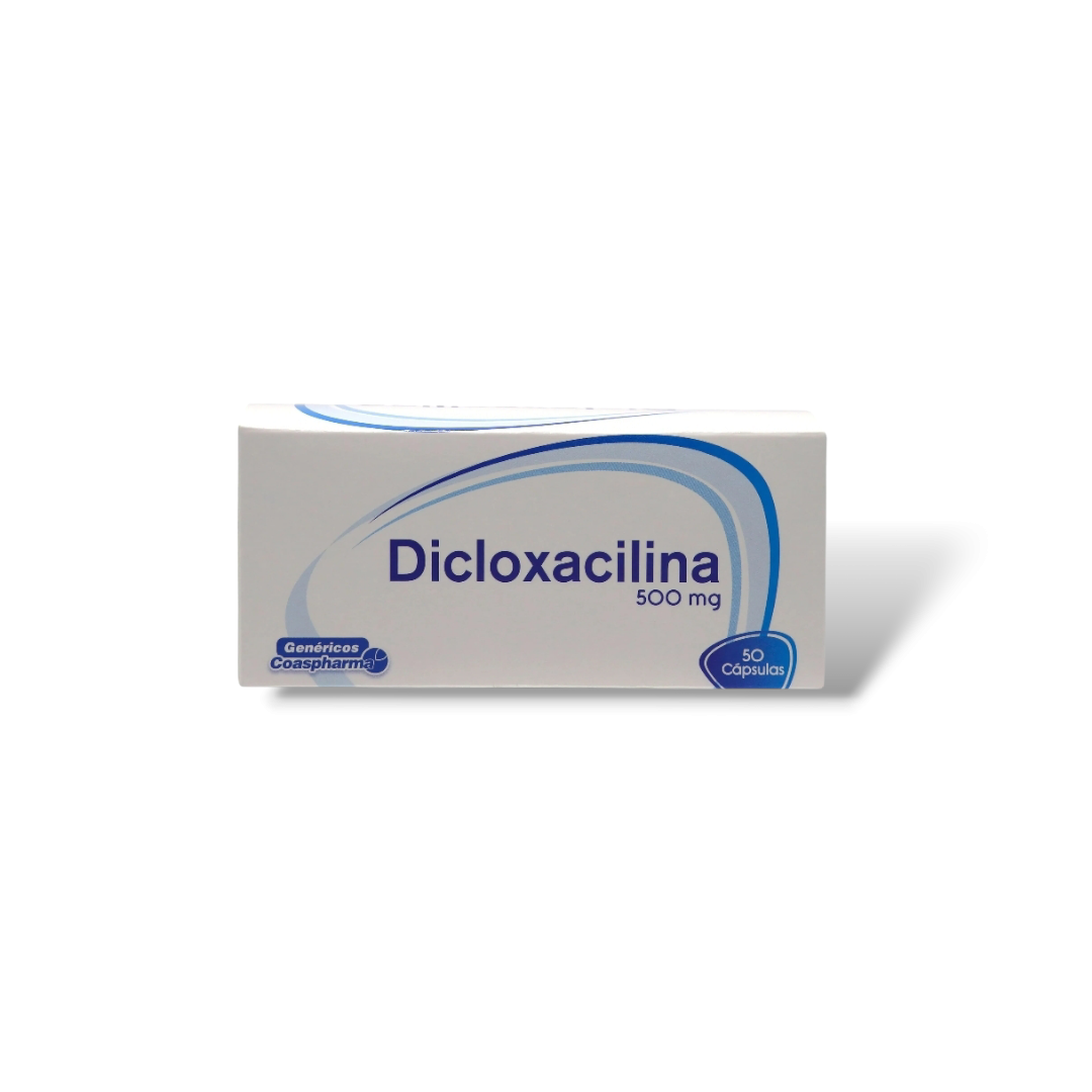 DICLOXACILINA 500mg x 10 capsulas (coaspharma)