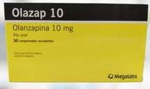 OLAZAP 10 mg CAJA X 30 TABLETAS
