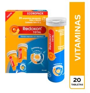 Redoxon total enonopack x 20 tabletas efervecentes