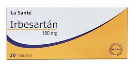 IRBESARTAN 150 mg CAJA X 30 TABLETAS LA SANTE