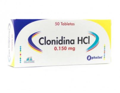CLONIDINA HCL 0,150 mg X 50 TABLETAS (ANGLOPHARMA)