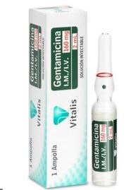 GENTAMICINA I.M/I.V 160 mg X 2 ml  (VITALIS)