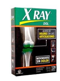 X RAYDOL CAJA X 12 TABLETAS