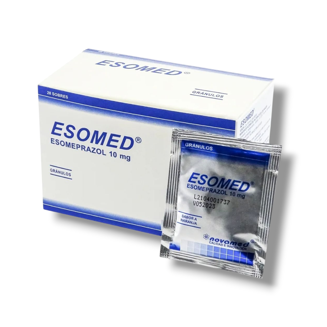 ESOMED 10 mg  X 1 SOBRE GRANULADO