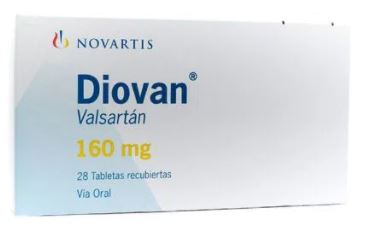 DIOVAN 160 mg  X 28 TABLETAS