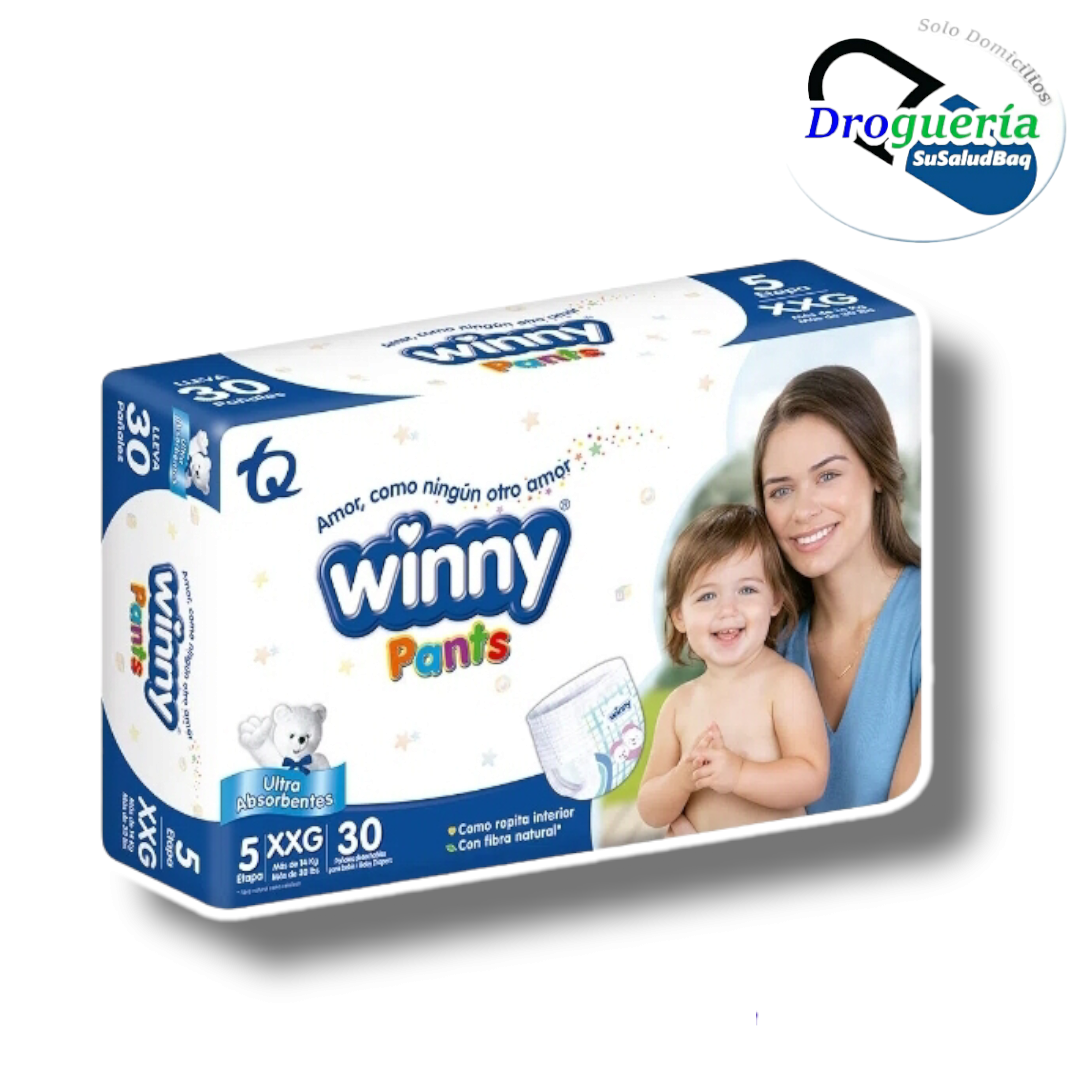 PAÑAL WINNY PANTS ETAPA 5 X 30 UNIDADES