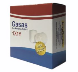 Gasa no esteril 1x1 Y begut