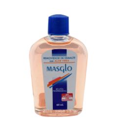 REMOVEDOR DE ESMALTE ALOE VERA X 60 ml (MASGLO)