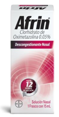 AFRIN 0,05% SOLUCIÓN NASAL X 15 ml
