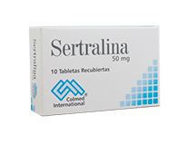 SERTRALINA 50 mg X 10 TABLETAS COLMED